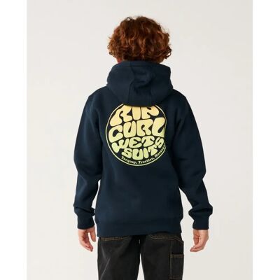 Rip Curl - Wetsuit Icon - Azul Marino Oscuro - 10 - Sudadera con capucha Rip Curl - Wetsuit Icon - Azul Marino Oscuro - 10 - Sudadera con capucha