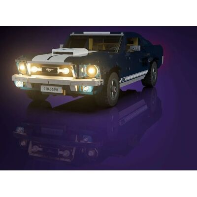 Light My Bricks - LMB 2.0 LED - Ford Mustang 10265 - LED Lighting Kit Light My Bricks - LMB 2.0 LED - Ford Mustang 10265 - LED Lighting Kit