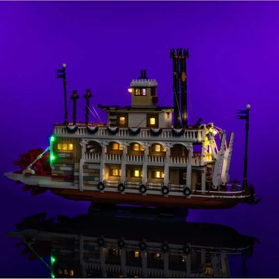 Light My Bricks - River Steamboat #21356 - Beleuchtungsset Light My Bricks - River Steamboat #21356 - Beleuchtungsset