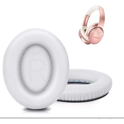 Bose QC 35 Hvide Headphones Ørekopper Erstatning Bose QC 35 Hvide Headphones Ørekopper Erstatning