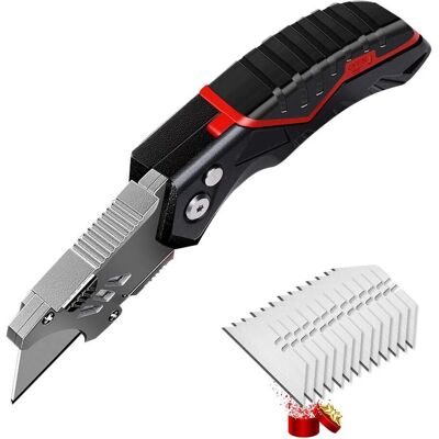 GOPatriot - Folding Knife - 5 SK5 Blades - Utility Knife GOPatriot - Folding Knife - 5 SK5 Blades - Utility Knife