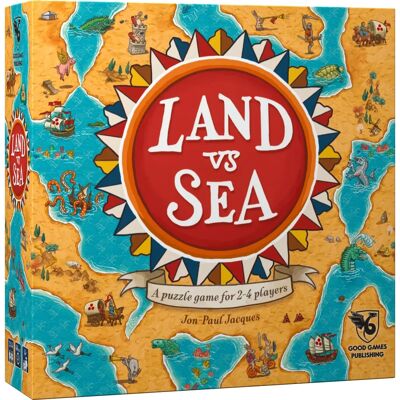 LatestBuy Land vs Sea Tile-Laying Board Game - Historic Map Details LatestBuy Land vs Sea Tile-Laying Board Game - Historic Map Details