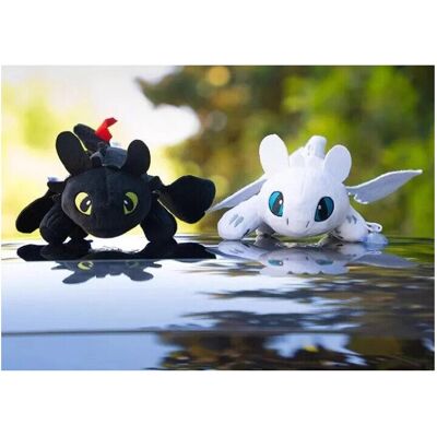 FLEMYE - Toothless Plush - 35cm - Car Roof Ornament FLEMYE - Toothless Plush - 35cm - Car Roof Ornament