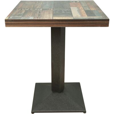 Skecten - SKY0828 - Negro - 60x60x75 cm - Mesa de comedor Skecten - SKY0828 - Negro - 60x60x75 cm - Mesa de comedor