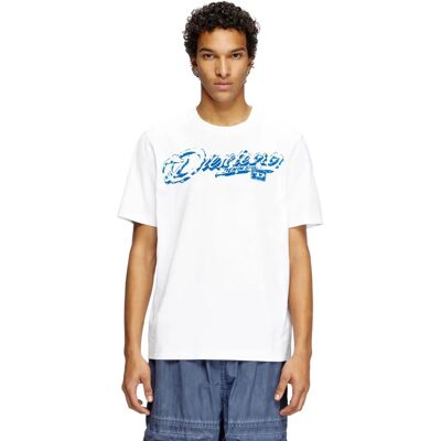 Diesel - S25A164060QIAM - Λευκό - XXL - T-shirt Diesel - S25A164060QIAM - Λευκό - XXL - T-shirt