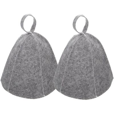 GOPatriot - Original Wool Sauna Hat - Natural - 2pc - Sauna Hat GOPatriot - Original Wool Sauna Hat - Natural - 2pc - Sauna Hat