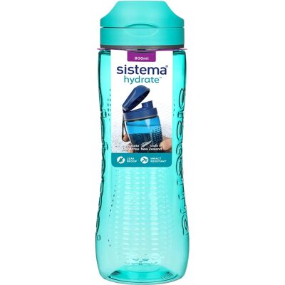 Sistema Tritan Active Sports Vannflaske 800 ml Lekkasjesikkert - Vannflaske Sistema Tritan Active Sports Vannflaske 800 ml Lekkasjesikkert - Vannflaske