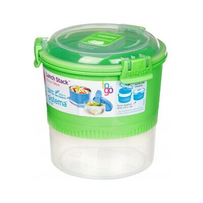 Sistema 965ml Variert Farger Lunchboks - Matoppbevaring Sistema 965ml Variert Farger Lunchboks - Matoppbevaring
