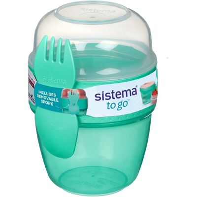 Sistema Couleurs Variées Capsule à Collation 515 ml - Récipient de Rangement - Publicité Sistema Couleurs Variées Capsule à Collation 515 ml - Récipient de Rangement - Publicité