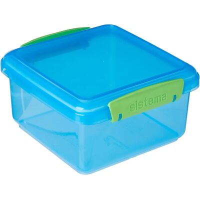 Sistema Lunch Plus 1,2 L Fargede Farger - Matboks Sistema Lunch Plus 1,2 L Fargede Farger - Matboks