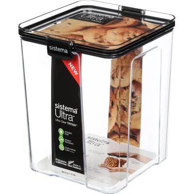 Sistema Tritan Ultra Square 2,75L - Oppbevaringsboks Sistema Tritan Ultra Square 2,75L - Oppbevaringsboks