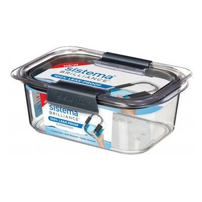 Sistema Brilliance 920ml Lekkefri Matoppbevaring Sistema Brilliance 920ml Lekkefri Matoppbevaring
