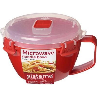 Sistema 1109 Mikrovlnné nádobí - Bez BPA, Červené Sistema 1109 Mikrovlnné nádobí - Bez BPA, Červené