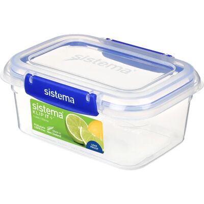 Sistema Blå 1L Matoppbevaringsboks - Matoppbevaringsboks Sistema Blå 1L Matoppbevaringsboks - Matoppbevaringsboks