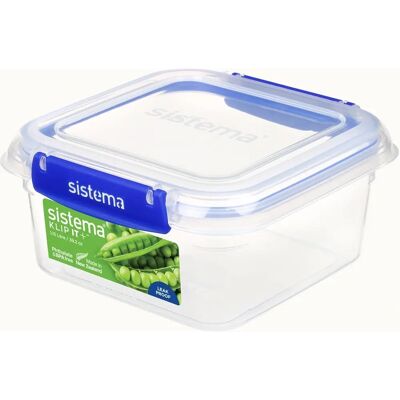 Sistema 881650 Matoppbevaringsbeholder Kvadrat 1.15 L Sistema 881650 Matoppbevaringsbeholder Kvadrat 1.15 L