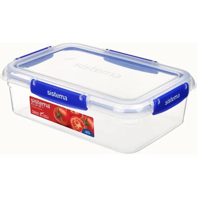 Sistema KLIP IT PLUS 2.2 L Matoppbevaringsbeholder - Blå Sistema KLIP IT PLUS 2.2 L Matoppbevaringsbeholder - Blå