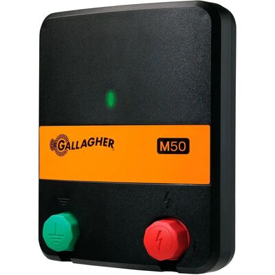 Cargador de Cerca Eléctrica Gallagher M50 - 4 km, 230V, Fácil de instalar Cargador de Cerca Eléctrica Gallagher M50 - 4 km, 230V, Fácil de instalar