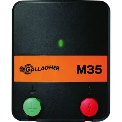Gallagher M35 energizzatore per recinzioni - Compatto, 2 km, 5400 V Gallagher M35 energizzatore per recinzioni - Compatto, 2 km, 5400 V