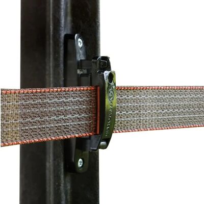 Gallagher Elektrozäunisolator - Für 40mm Bande, 10 Jahre Garantie Gallagher Elektrozäunisolator - Für 40mm Bande, 10 Jahre Garantie