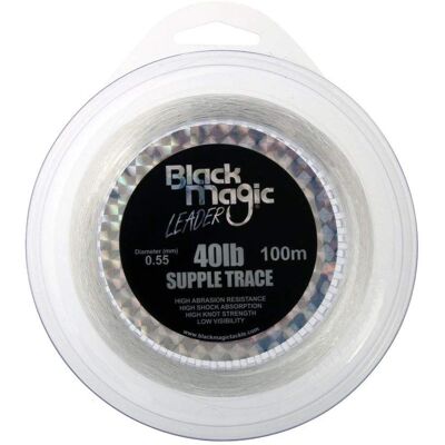 Black Magic Supple Trace - Ultra Clear 0.550 mm Fishing Line Black Magic Supple Trace - Ultra Clear 0.550 mm Fishing Line
