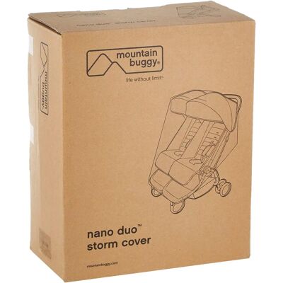 Housse de pluie Nano Duo Noir - Protection contre la pluie - Publicité Housse de pluie Nano Duo Noir - Protection contre la pluie - Publicité