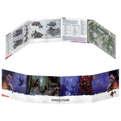 Dungeons & Dragons Curse of Strahd DM Screen - Roleplaying Game Dungeons & Dragons Curse of Strahd DM Screen - Roleplaying Game