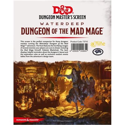 Ekran Mistrza Gry D&D - Kampania Mad Mage Ekran Mistrza Gry D&D - Kampania Mad Mage