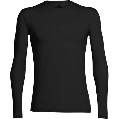 Icebreaker Anatomica Maglia a manica lunga - Merino, Nero, L Icebreaker Anatomica Maglia a manica lunga - Merino, Nero, L
