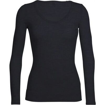 Icebreaker Merino Langærmet T-shirt - Slank Pasform Udendørs Icebreaker Merino Langærmet T-shirt - Slank Pasform Udendørs
