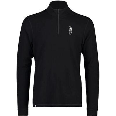 Mons Royale Cascade MF 200 ¼ Reißverschluss - Langarmshirt - Schwarz Mons Royale Cascade MF 200 ¼ Reißverschluss - Langarmshirt - Schwarz