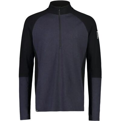 Mons Royale Olympus Half Zip - Merino Baselayer - Black Mons Royale Olympus Half Zip - Merino Baselayer - Black