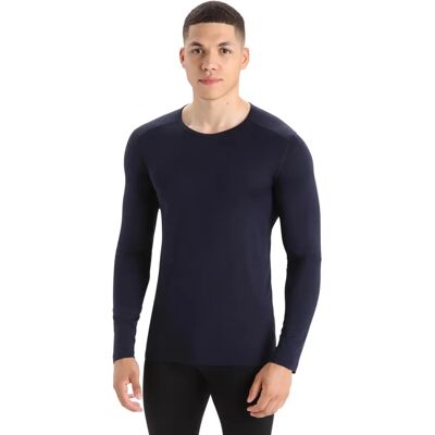 Icebreaker Midnight Navy Merino Long Sleeve Base Layer - XL Icebreaker Midnight Navy Merino Long Sleeve Base Layer - XL