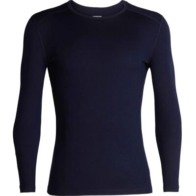 Icebreaker Merino Lange Mouwen Baselayer - Midnight Navy - Heren Icebreaker Merino Lange Mouwen Baselayer - Midnight Navy - Heren
