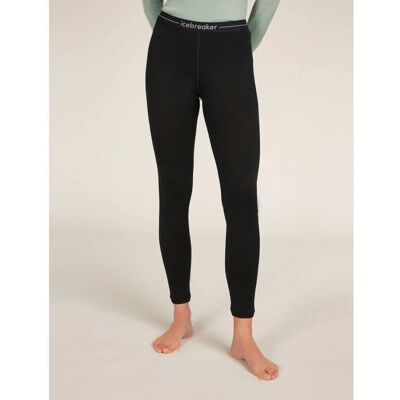 Icebreaker Damskie 260 Tech Merino Leggings - Czarny - Odzież Zimowa Icebreaker Damskie 260 Tech Merino Leggings - Czarny - Odzież Zimowa