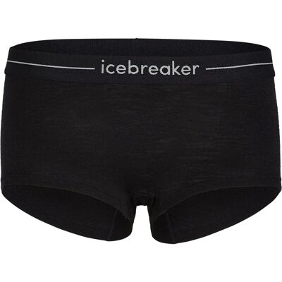 Icebreaker 200 Oasis BOY Shorts Zwart - Ondergoed Icebreaker 200 Oasis BOY Shorts Zwart - Ondergoed