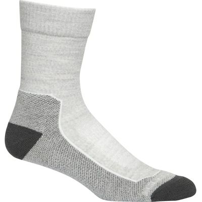 Icebreaker Anatomica Hike Light Crew - Calzini in lana merino - Donna Blizzard Heather L Icebreaker Anatomica Hike Light Crew - Calzini in lana merino - Donna Blizzard Heather L