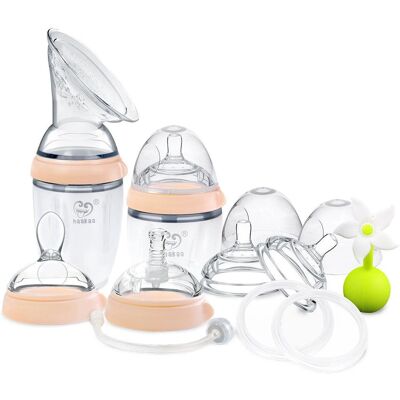Soffiante di latte Haakaa GBHK015-P - Manuale, 250 ml, Sistema di alimentazione Soffiante di latte Haakaa GBHK015-P - Manuale, 250 ml, Sistema di alimentazione