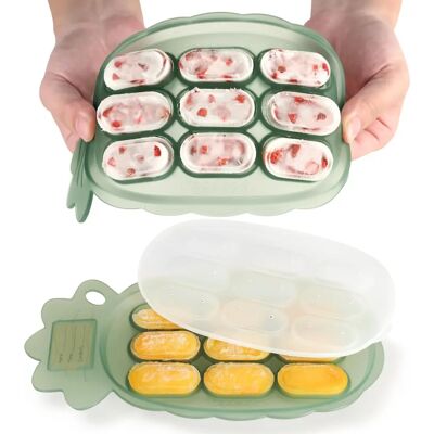 haakaa - Baby Food Freezer Trays - Silicone Mold - Publicité haakaa - Baby Food Freezer Trays - Silicone Mold - Publicité