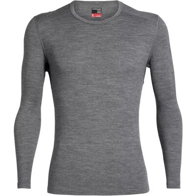 Icebreaker Gritstone Tech LS Crewe - Langærmet Merino baselayer Icebreaker Gritstone Tech LS Crewe - Langærmet Merino baselayer