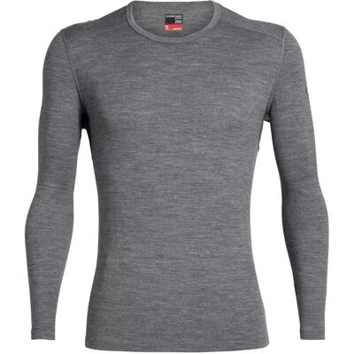 Icebreaker Gritstone Heather 260 Tech Camiseta de manga larga - Capa base Icebreaker Gritstone Heather 260 Tech Camiseta de manga larga - Capa base
