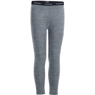 Dětské legíny Icebreaker 200 Oasis - Gritstone Heather - Merino vlna Dětské legíny Icebreaker 200 Oasis - Gritstone Heather - Merino vlna