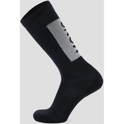 Șosetă de zăpadă Atlas Merino Mons Royale - Negru - XL - Șosete - Unisex Șosetă de zăpadă Atlas Merino Mons Royale - Negru - XL - Șosete - Unisex