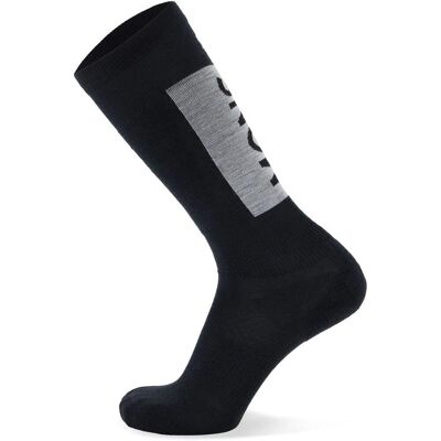 Mons Royale Atlas Merino Snow Sock - Negru - Șosete de schi unisex Mons Royale Atlas Merino Snow Sock - Negru - Șosete de schi unisex