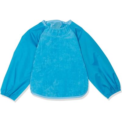 Cross Silly Billyz Aqua Long Sleeve Baby Bib - Baby Bib Cross Silly Billyz Aqua Long Sleeve Baby Bib - Baby Bib