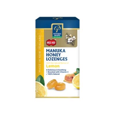 Manuka Health MGO 400+ Honig & Zitrone Lutschbonbons - Honig & Zitrone Lutschbonbons Manuka Health MGO 400+ Honig & Zitrone Lutschbonbons - Honig & Zitrone Lutschbonbons