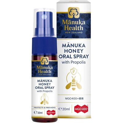 Manuka Health MGO 400+ Manuka Honig Mundspray - 20ml Manuka Health MGO 400+ Manuka Honig Mundspray - 20ml