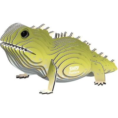 EUGY 3D Tuatara Modellbausatz - Pappe - 6+ - DA-5313904 EUGY 3D Tuatara Modellbausatz - Pappe - 6+ - DA-5313904
