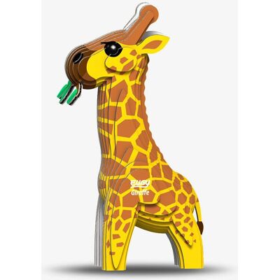Eugy Giraffe 3D Puslespill - Kreativt Dyremodell Eugy Giraffe 3D Puslespill - Kreativt Dyremodell