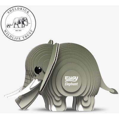 Eugy Elefanten 3D Puzzle - Kreatives Spielzeug Eugy Elefanten 3D Puzzle - Kreatives Spielzeug