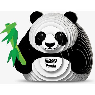 Eugy Panda 3D Puzzle Tier - Umweltfreundliches Kinderspielzeug Eugy Panda 3D Puzzle Tier - Umweltfreundliches Kinderspielzeug
